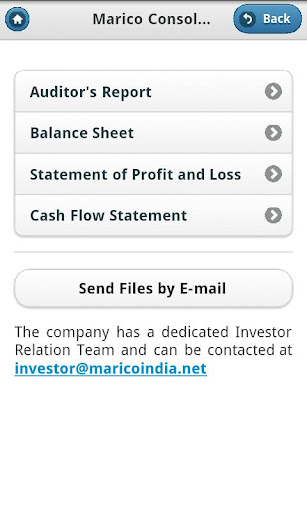 Marico Investor App Consolidated report