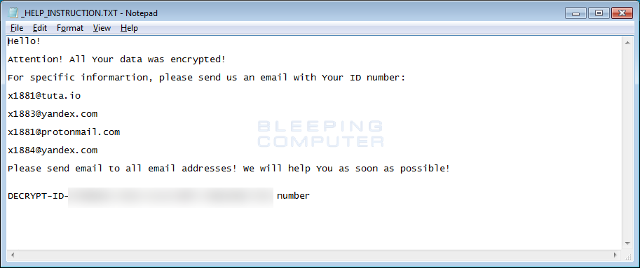 x1881 CryptoMix Ransom Note